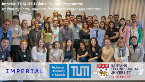 Group photo of attendees of the International Global Fellows Programme Imperial-TUM-NTU 2025