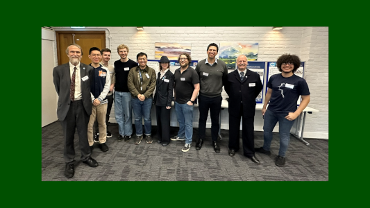 Group photograph of the NextCOMP Team at the Composites Innovation Forum 2025