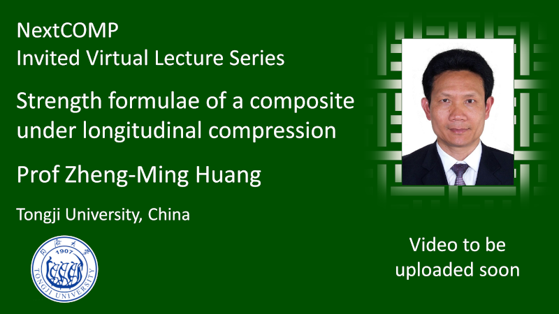 Prof Zheng-Ming Huang lecture
